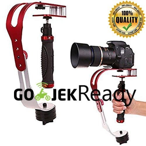 Handheld Video Camera Kamera Stabilizer Aluminium DSLR GoPro Xiaomi Yi