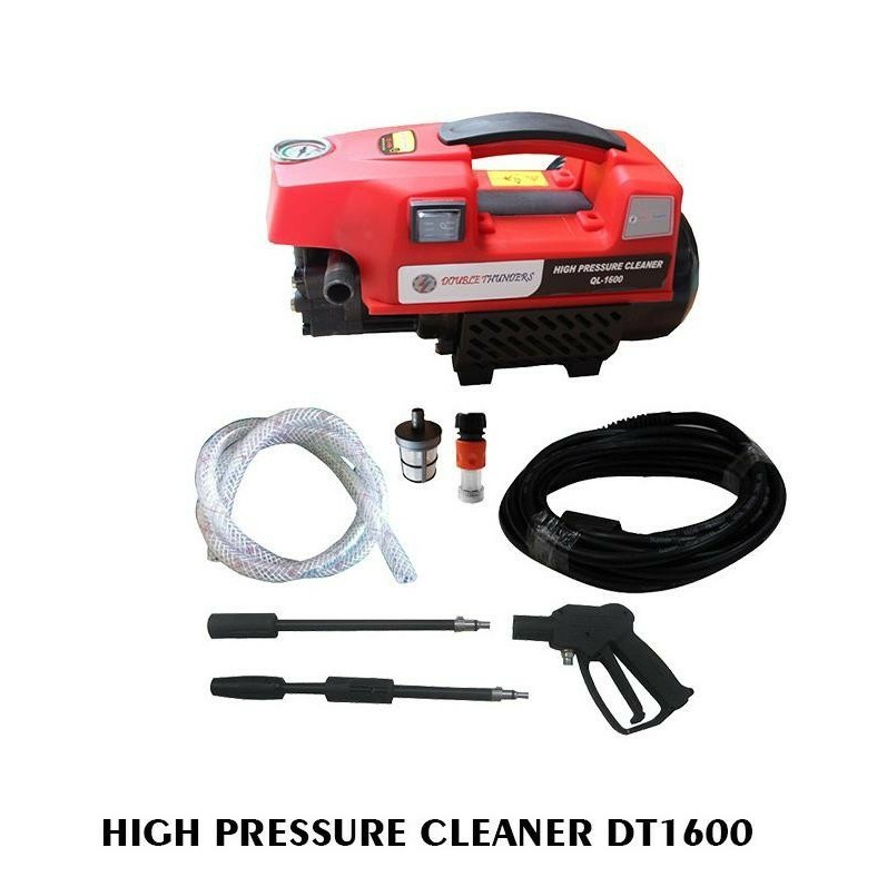 JET CLEANER DOUBLE THUNDER QL-1600DT 120BAR MESIN CUCI STEAM MOBIL dan MOTOR