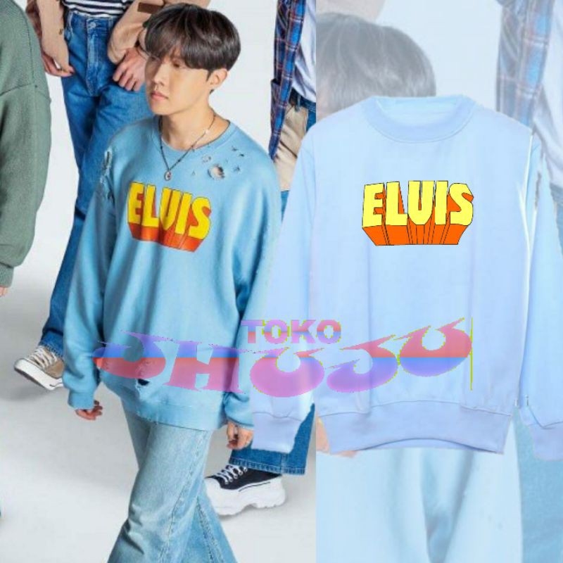 Sweater Basic BTS J-Hope  Elvis