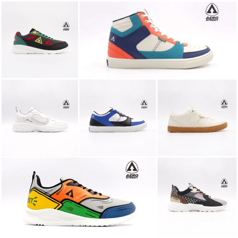 Sepatu Aerostreet Series Hoops Osaka Tiger 2D Change Color