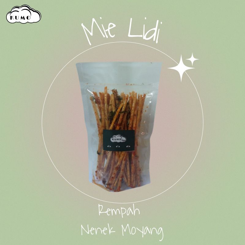 

Mie Lidi Pedas Gurih Aroma Daun Jeruk 200gr | Kumo