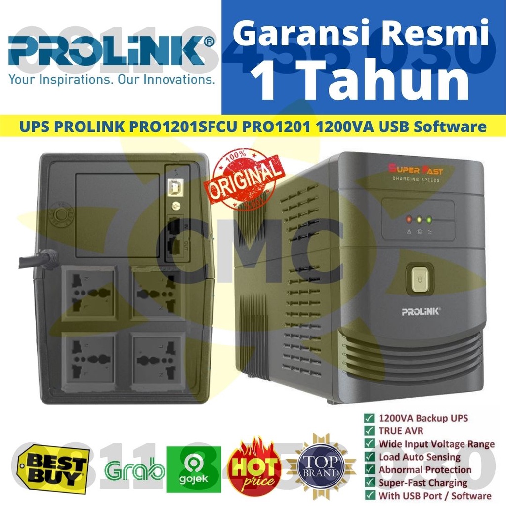 UPS Prolink Pro 1200 VA