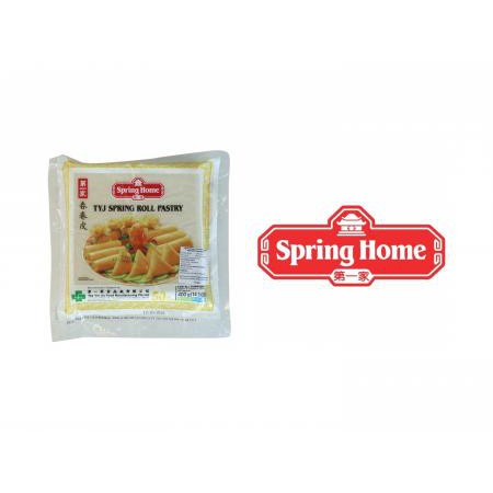 

(Free Tas Belanja) SPRING HOME Spring Roll Skin Pastry 5" (Isi 50 pcs) / Frozen Food Kulit Lumpia Pangsit 5" (50 Pcs)