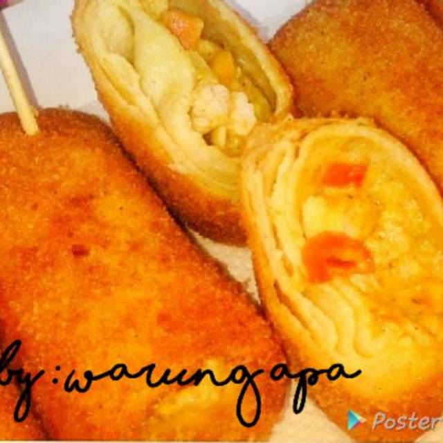 

Paket isi 5 Risoles Rogut Ayam