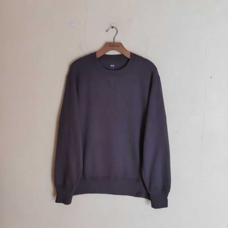 Uniqlo Brown Crewneck
