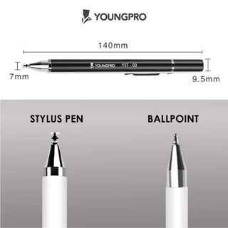 STYLUS PEN UNIVERSAL -  2 in 1