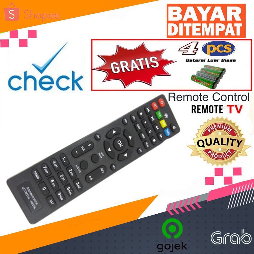 Remot Remote Receiver Parabola Getmecom Wcom / Getmecom HD5 Robocop