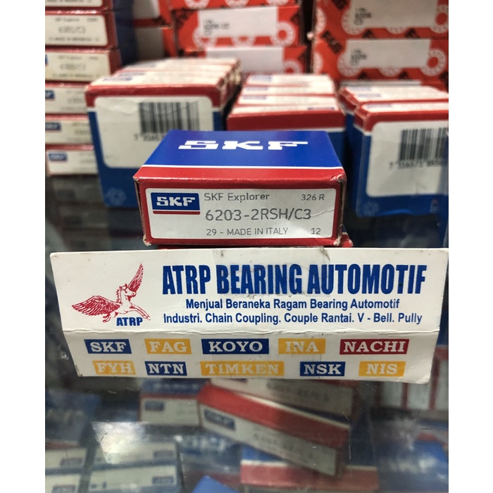 BALL BEARING 6203 2RSH/C3 SKF    .