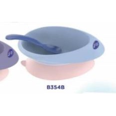 Baby Safe Suction Bowl With Spoon BabySafe Mangkok makan Anak Mangkuk Bayi Anti Tumpah Peralatan Makan Bayi MPASI