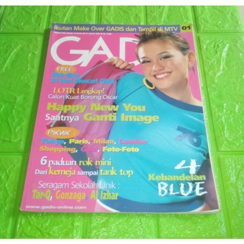 majalah gadis no 01 Jan 2004 Agnezmo