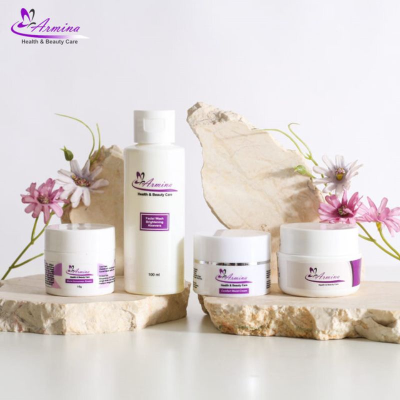 ARMINA - Paket Skincare Whitening Organic Bronze