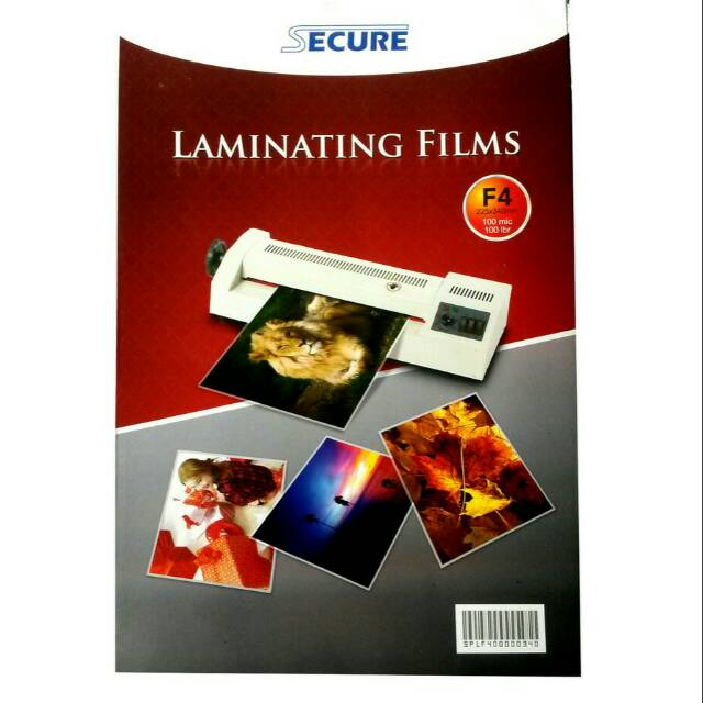 

LAMINATING/FILM/PLASTIK LAMINATING SECURE#READY