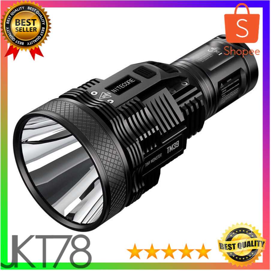 NITECORE TM39 Lite Senter LED Luminus SBT-90 Gen2 5200 Lumens