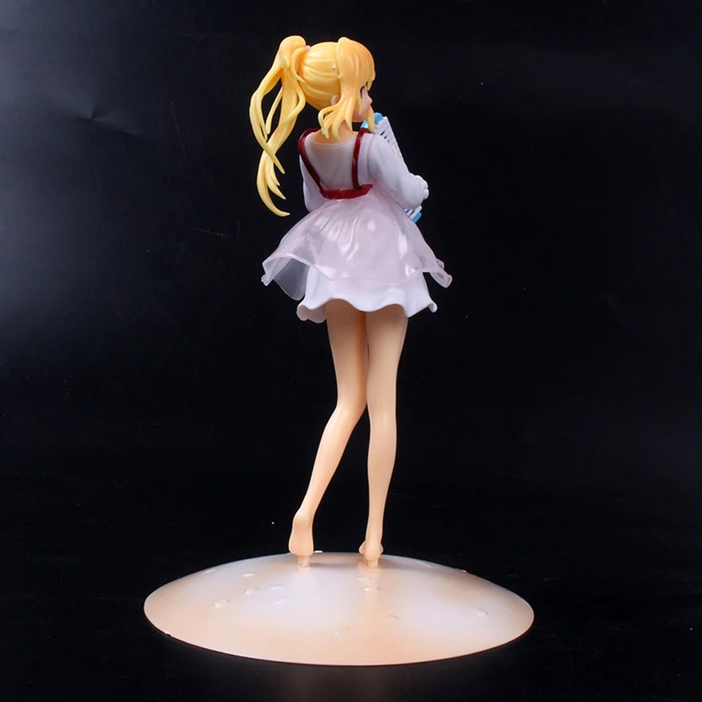 Lanfy Action Figure Anime Kaori Miyazono April Is Your Lie Bahan Pvc Untuk Dekorasi Mobil