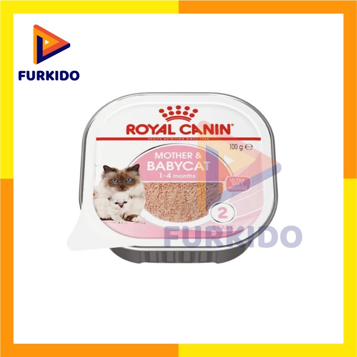 Royal Canin Wet Food Mother &amp; Baby Cat Tray 100 Gr