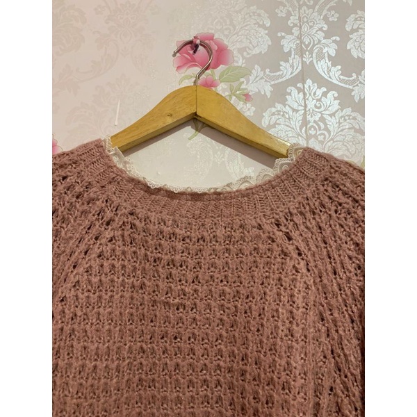 Rajut jaring oversize premium