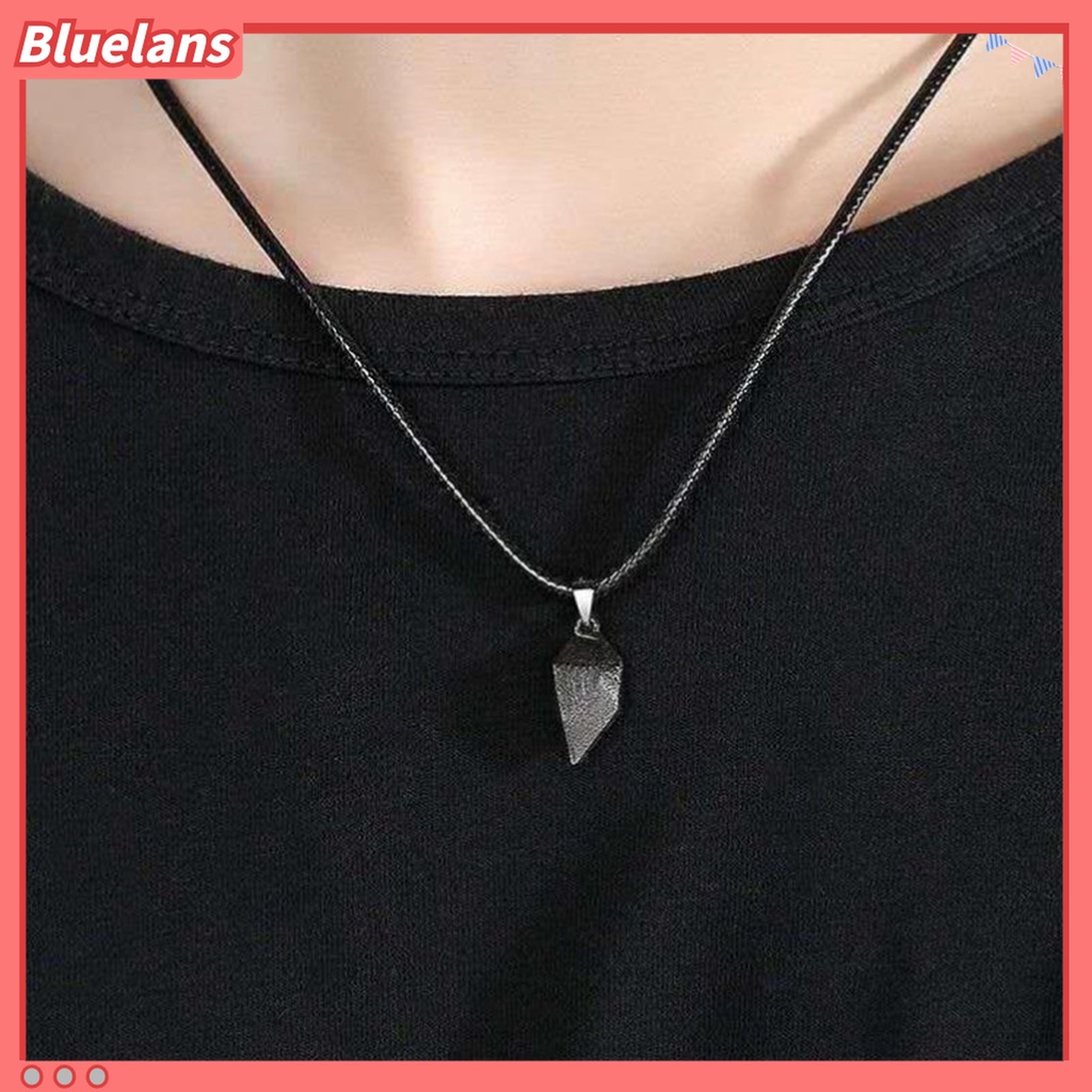 2pcs / Set Kalung Magnetik Bentuk Geometris Untuk Unisex