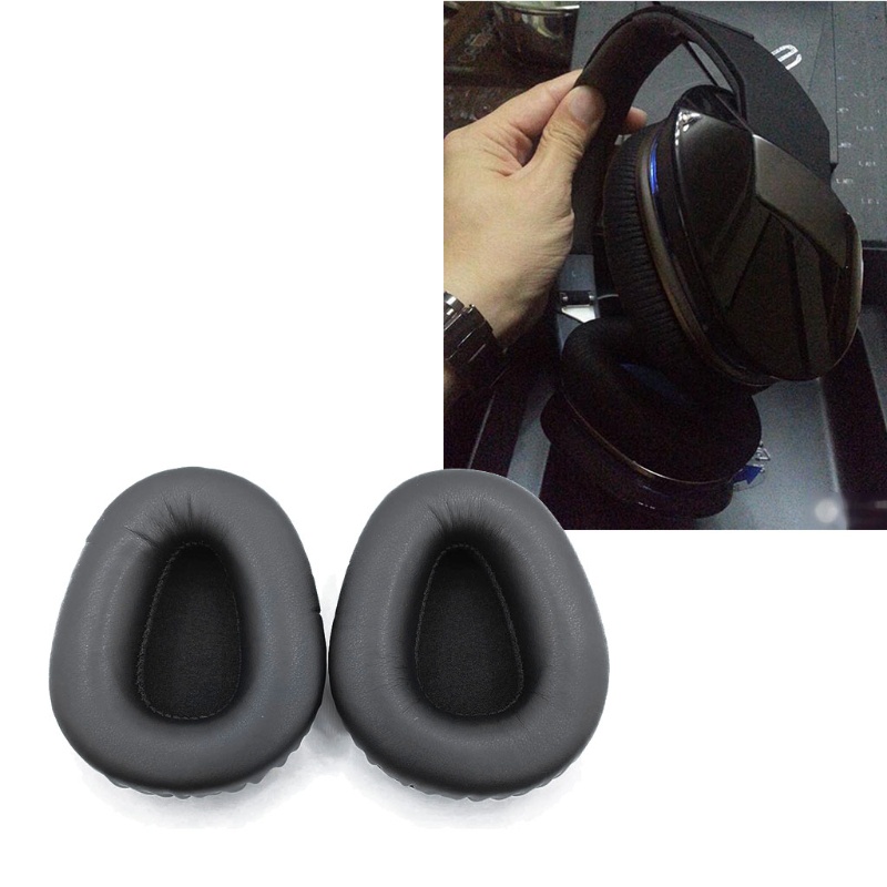 Btsg 1 Pasang Bantalan Earpad Headphone Over-Ear Warna Hitam Untuk UE6000