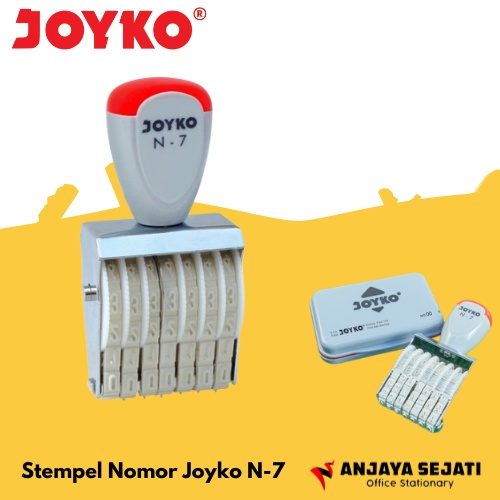 

Stempel Nomor Joyko N-7 | Satuan