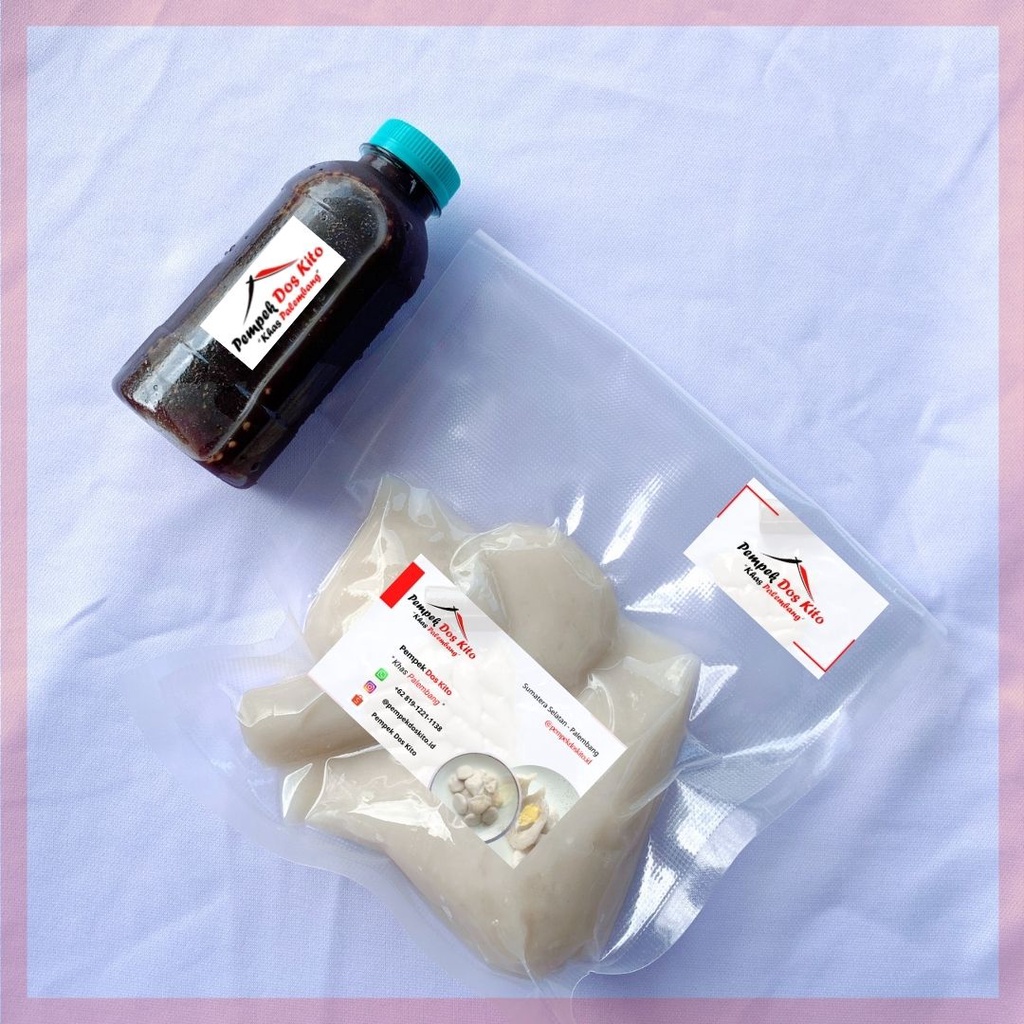 

Pempek Palembang Dos Paket A Isi Kapal Selam Pempek Kecil Mix