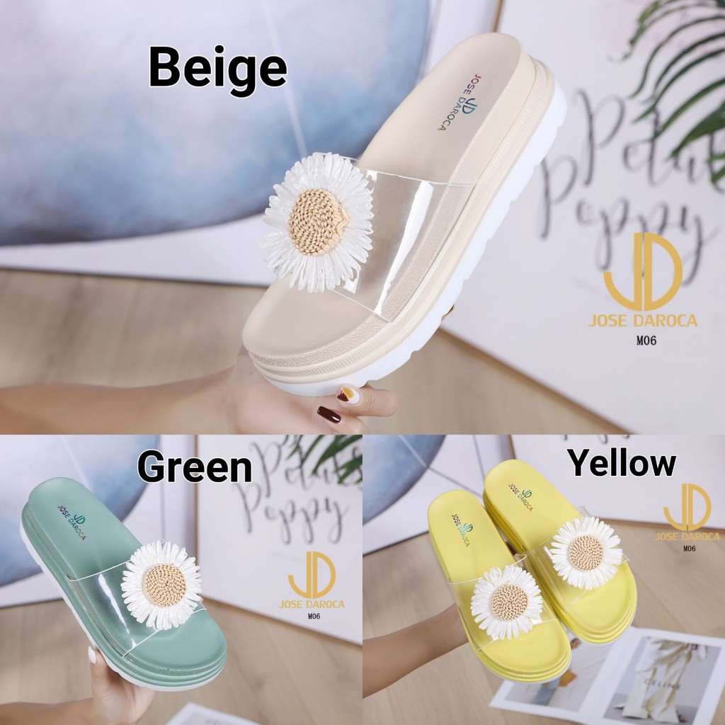 JOSE DAROCA Wedges Sandal Sunflower #M06# Original