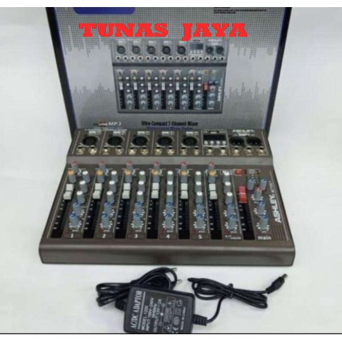 MIXER AUDIO ASHLEY BETTER7 BETTER 7 ORIGINAL EFFECT REVERB 16 DSP NEW