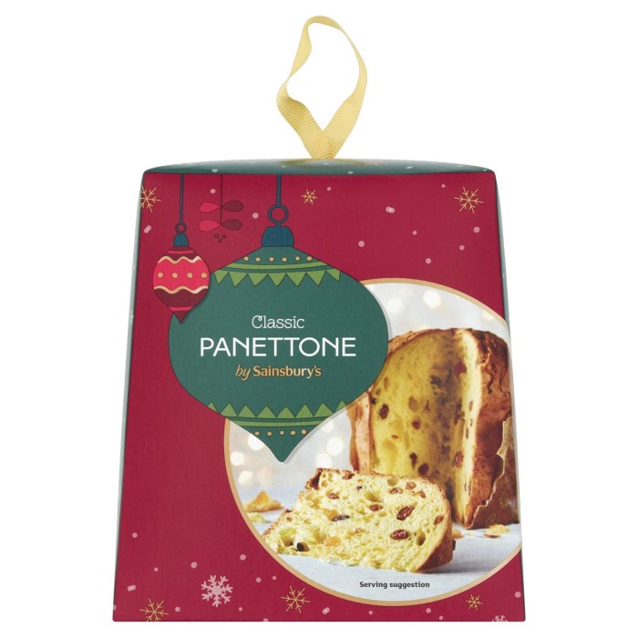 

Sainsbury'S Classic Seasonal Panettone - Christmas Special