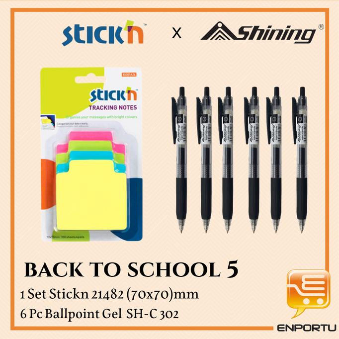 

Paket Back To School 5 / Set Alat Tulis dan Stickn Neon