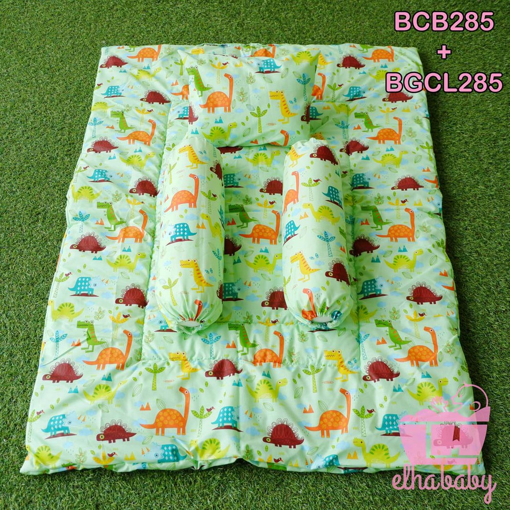 Elhababy bed cover bedcover bayi set motif murah selimut premium matras kasur  bayi karakter-285