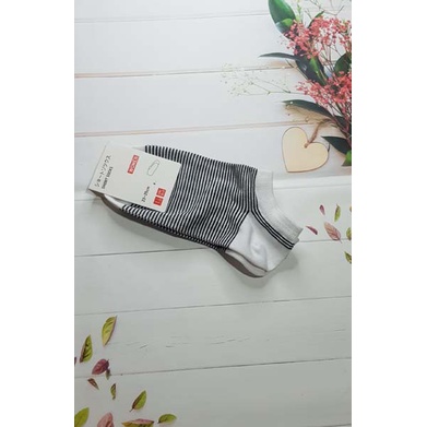 Kaos kaki uniqlo Kualitas Premium Pendek Mata Kaki low cut socks Polos cewe women