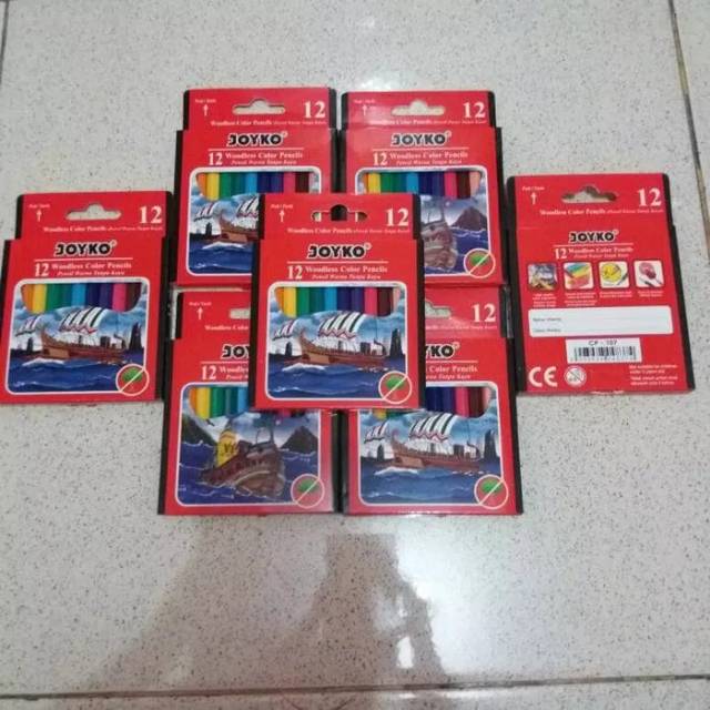 

Pensil Warna Kecil JOYKO CP-107 / Pencil Colours 12 Warna