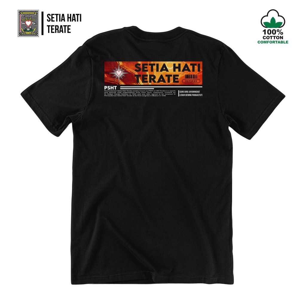 Kaos Setia Hati Terate Psht Raja Tega Temu Rose Terjal Punkshter Kode Eclipse