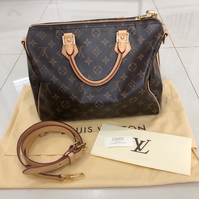 LV Louis Vuitton Speedy Bandouliere 30