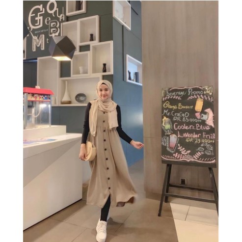 BAJU WANITA TERBARU PAKAIAN SETELAN MUSLIM ARINDA WANITA OUTFIT BUSANA MUSLIM SET MURAH