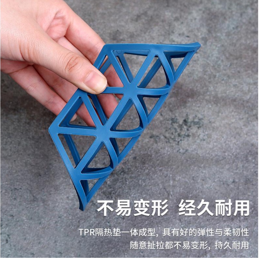 Tatakan Alas Gelas Panci Piring Silikon Anti Panas Premium