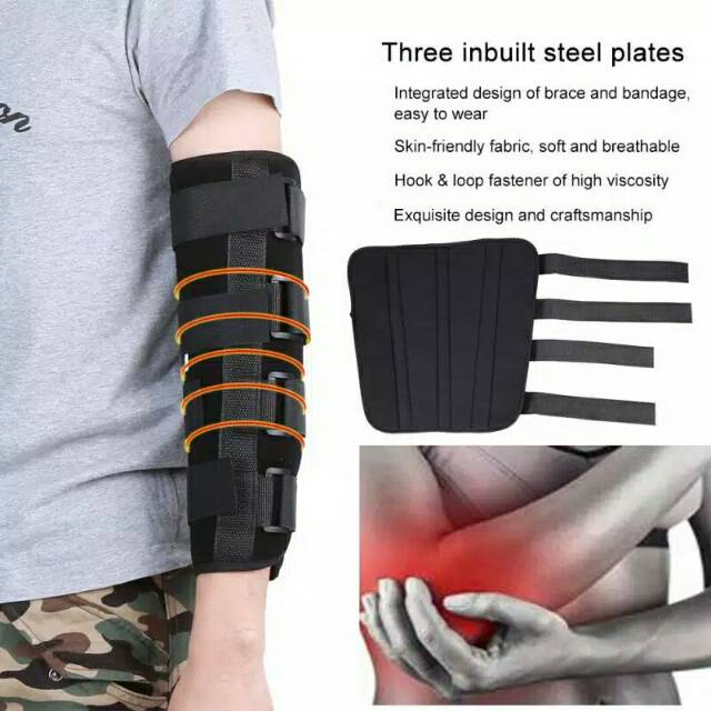 Back slap tangan splint elbow (siku) elbow brace