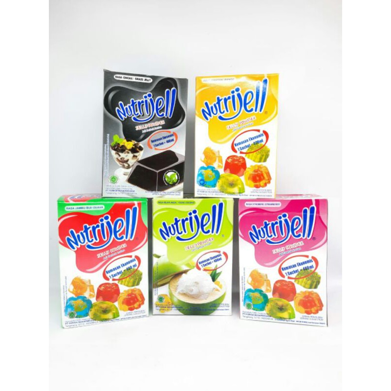 

NUTRIJELL JELLY POWDER JELI SERBUK INSTANT RASA MANGGA KELAPA MUDA CINCAU STROBERI LECI JAMBU BIJI