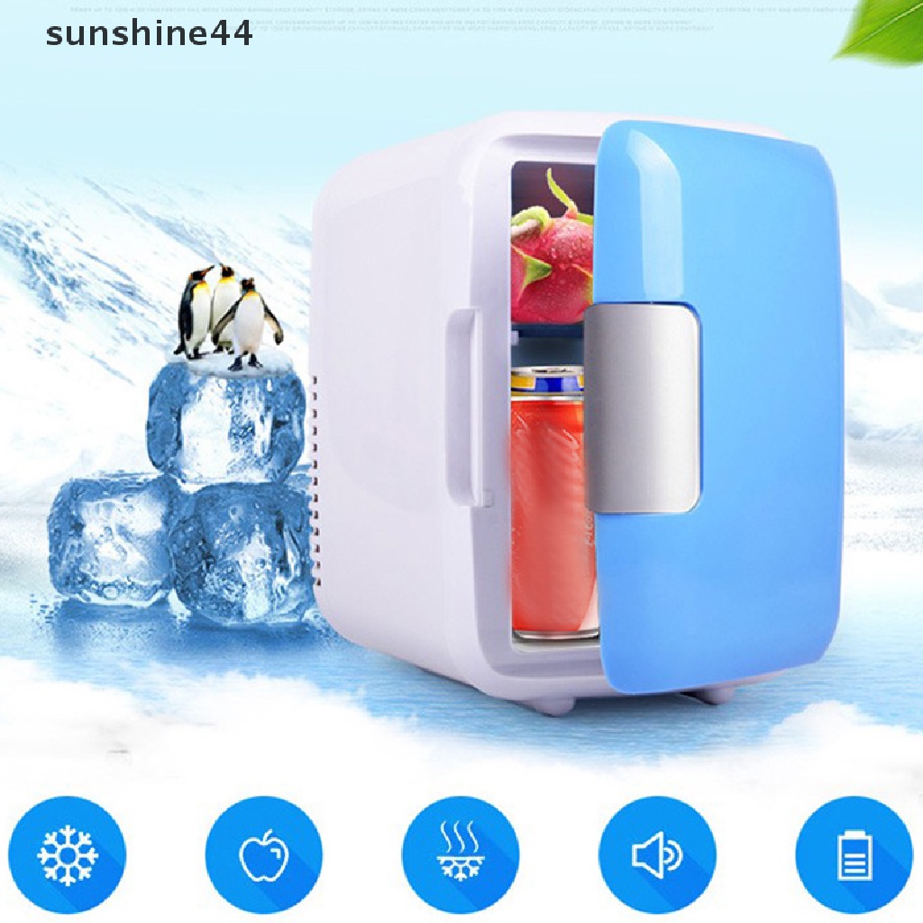 Sunshine Kulkas Penghangat Botol Susu Bayi Mini Portable 4L Untuk Mobil / Rumah