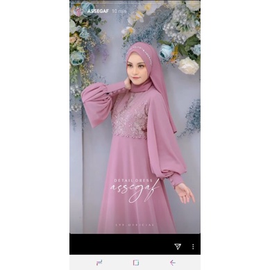 asegaf-dress terbaru/dress muslimah gaun terpopuler