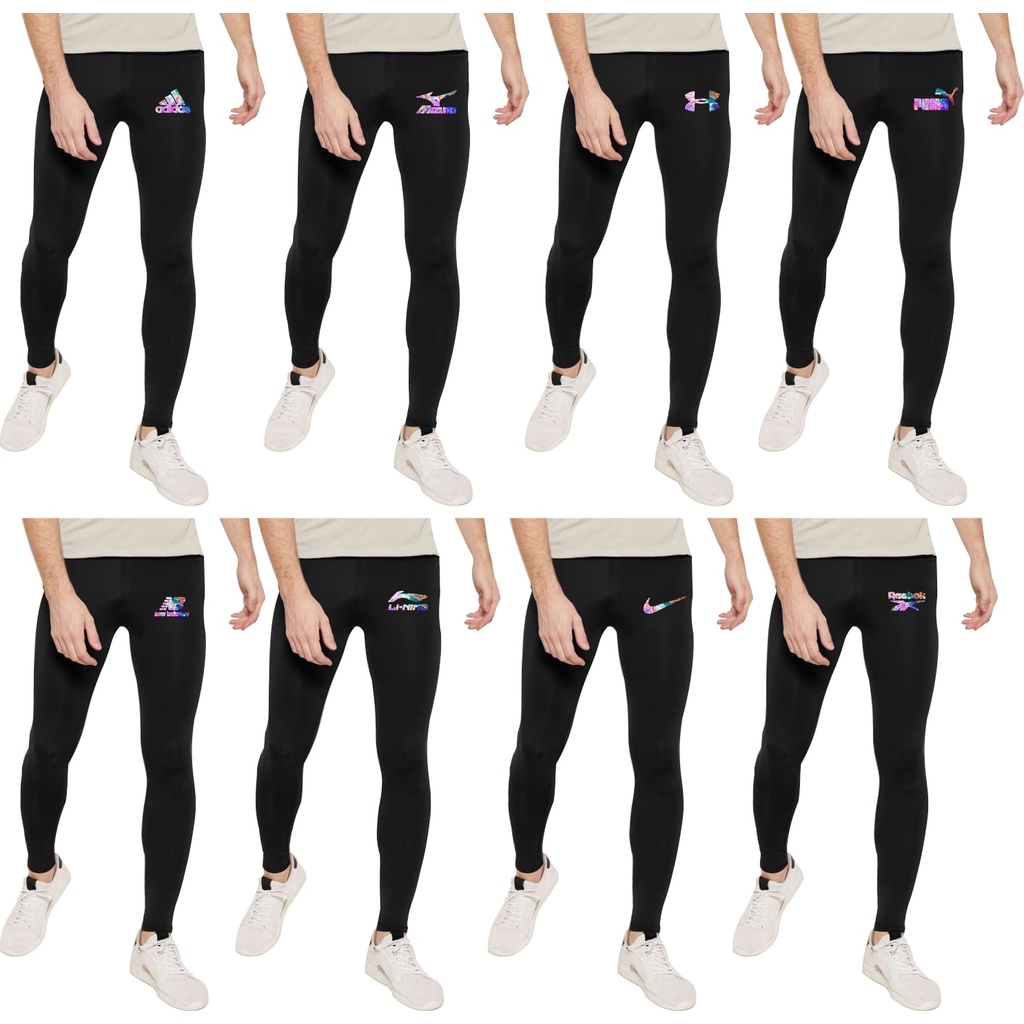 celana manset panjang unisex/celana senam wanita/celana baselayer pria wanitacelana olahraga pria/le