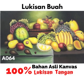 Jual Lukisan Buah Buahan Dekorasi Ruang Makan Pajangan Dinding 