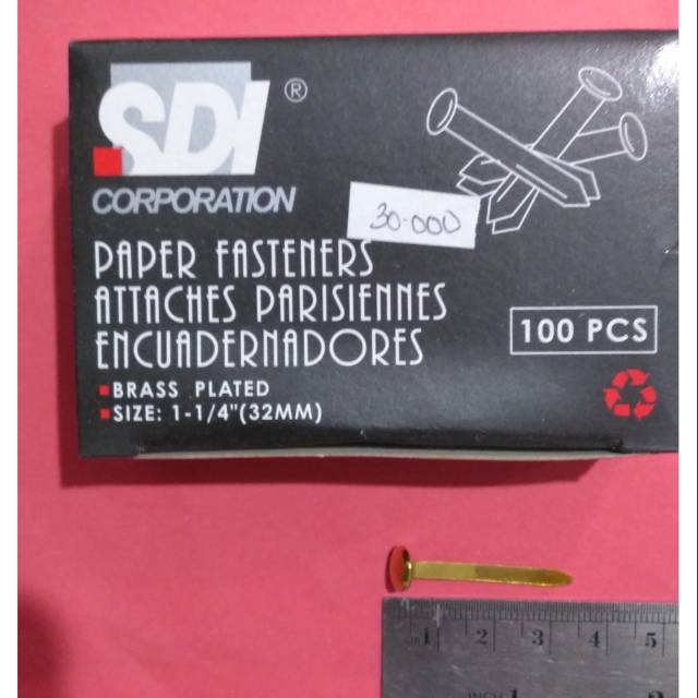 

Paku buku aka Paper Fastener SDI 0772