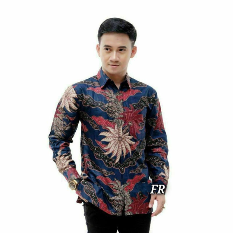 Kemeja Batik Lengan Panjang Kemeja Pria Tampan Kemeja Terbaru Kemeja Laris Manis Kemeja Batik Viral Shopee Indonesia