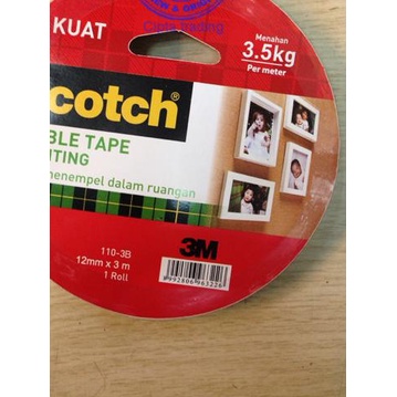 

✳ Double Tape - Scotch 3M - Mounting Tape 12 mm x 3M ➷