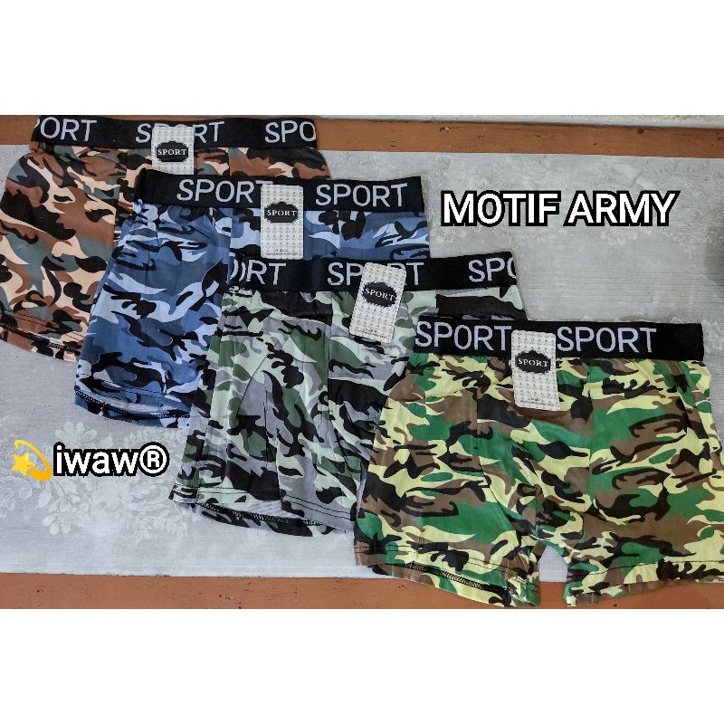 CD BOXER IMPORT MOTIF SPORT ANTI SELIP BODY FIT M fit L