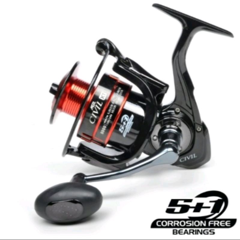 [New] Reel Maguro CIVIL XT 1000-8000 | Power Handle | Laut | Kolam