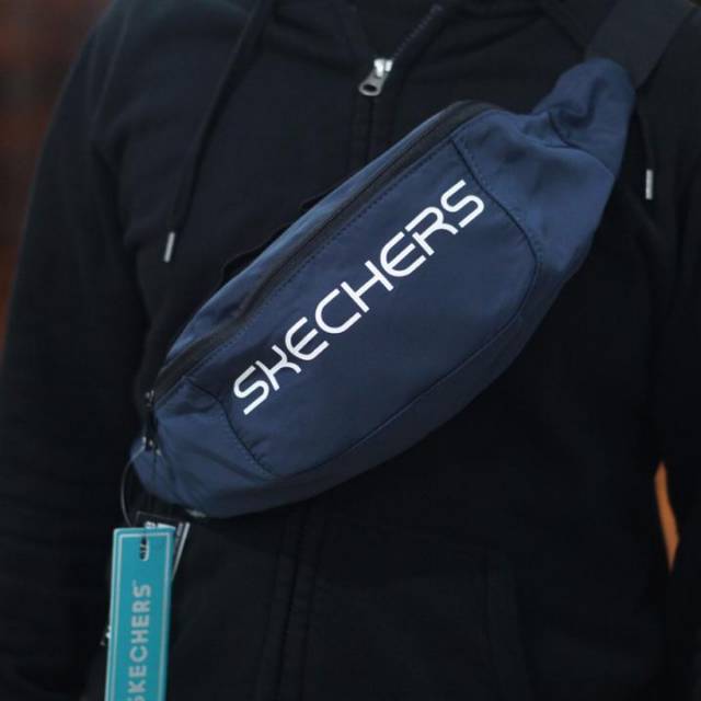 Tas pria wanita skechers slingbag original BNWT