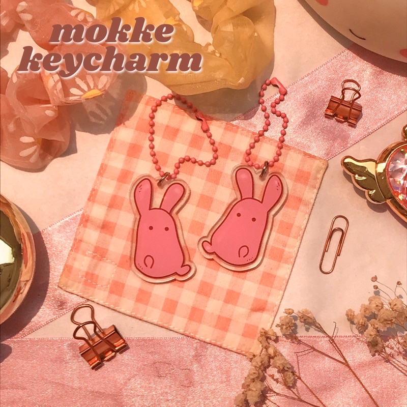 mokke (toilet bound hanako-kun) keycharm // breath of lilac