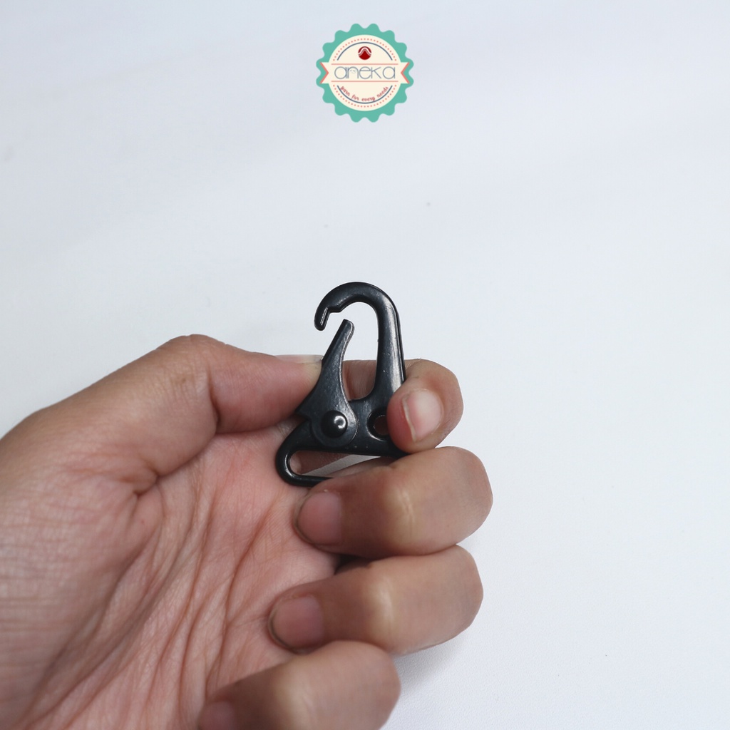 Pengait Kew-Kew Carabiner 20mm Matte Black - PCS