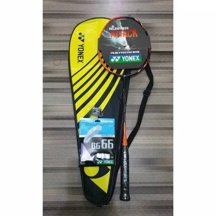 Promo FREE PEMASANGAN Raket Badminton YONEX ASTROX 69 ORIGINAL KOMPLIT PROMO Murah